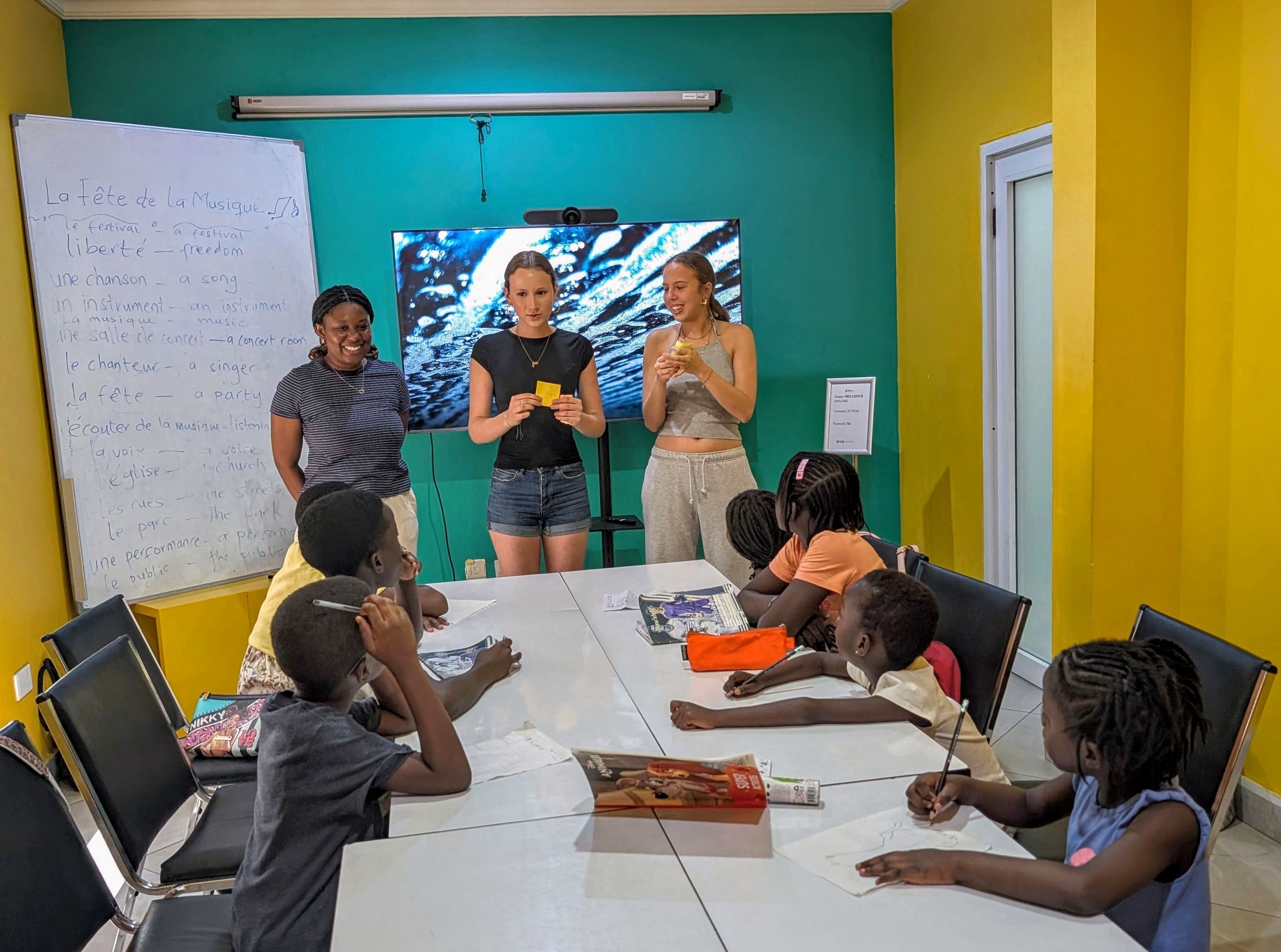 VISIT BY RESOURCE PERSONNELS