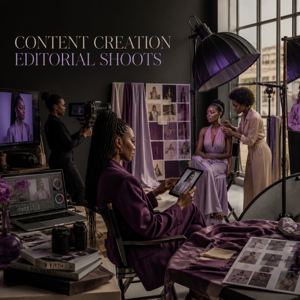 Content Creation & Editorial Shoots