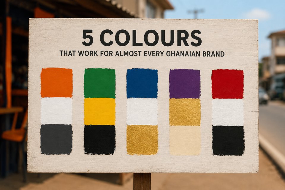 Five colours that work for almost every Ghanaian brand