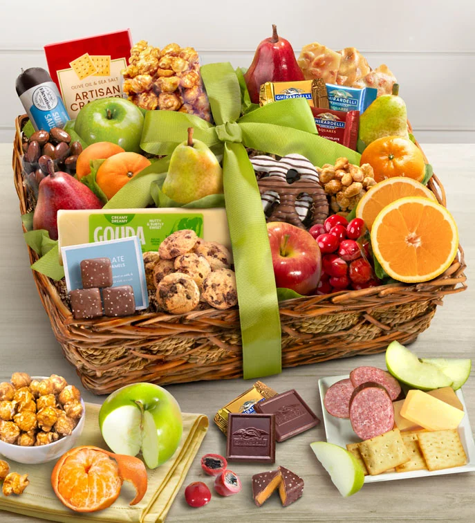 Deluxe Fruit & Nut Basket