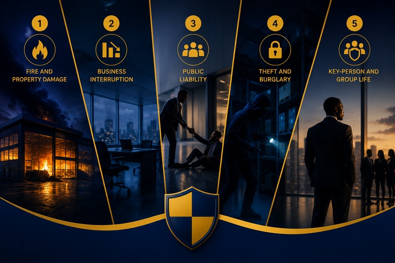 Top 5 Risks Every Business in Ghana Should Insure Against